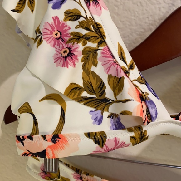 NWT Tori Praver Valentina Hollywood Two piece swimsuit Floral print - Picture 3 of 6